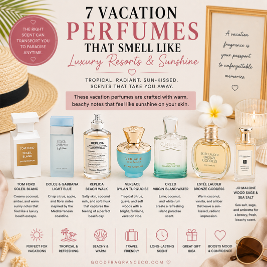 7 Beachy Perfumes That Smell Like Summer, Sunshine & Expensive Vacations