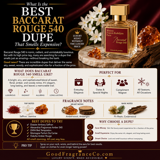 What Is the Best Baccarat Rouge 540 Dupe That Smells Expensive?