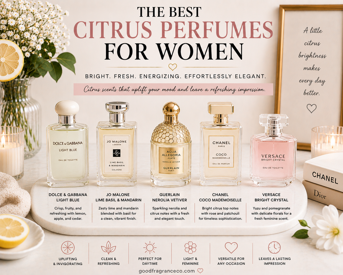 What Are the Best Citrus Perfumes for Women?