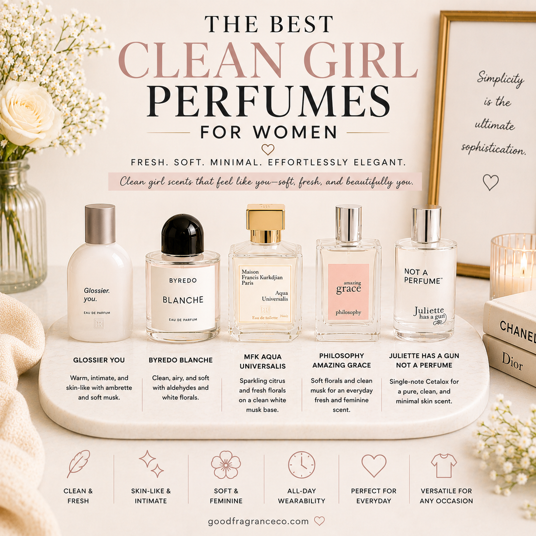 What Are the Best Clean Girl Perfumes for Women?