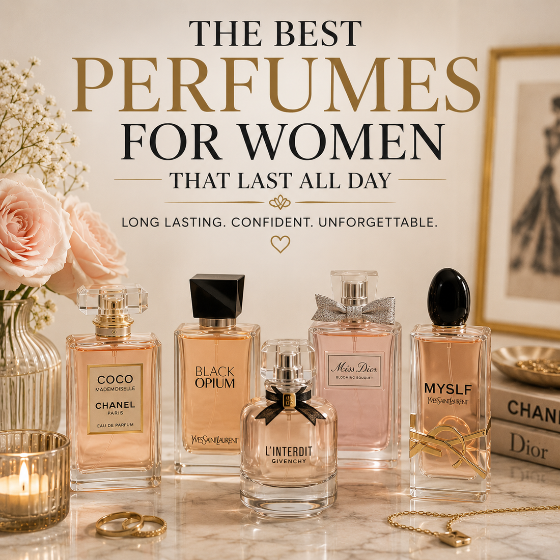 What Are the Best Perfumes for Women That Last All Day?
