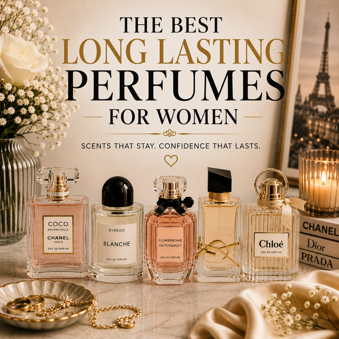 What Are the Best Long Lasting Perfumes for Women?