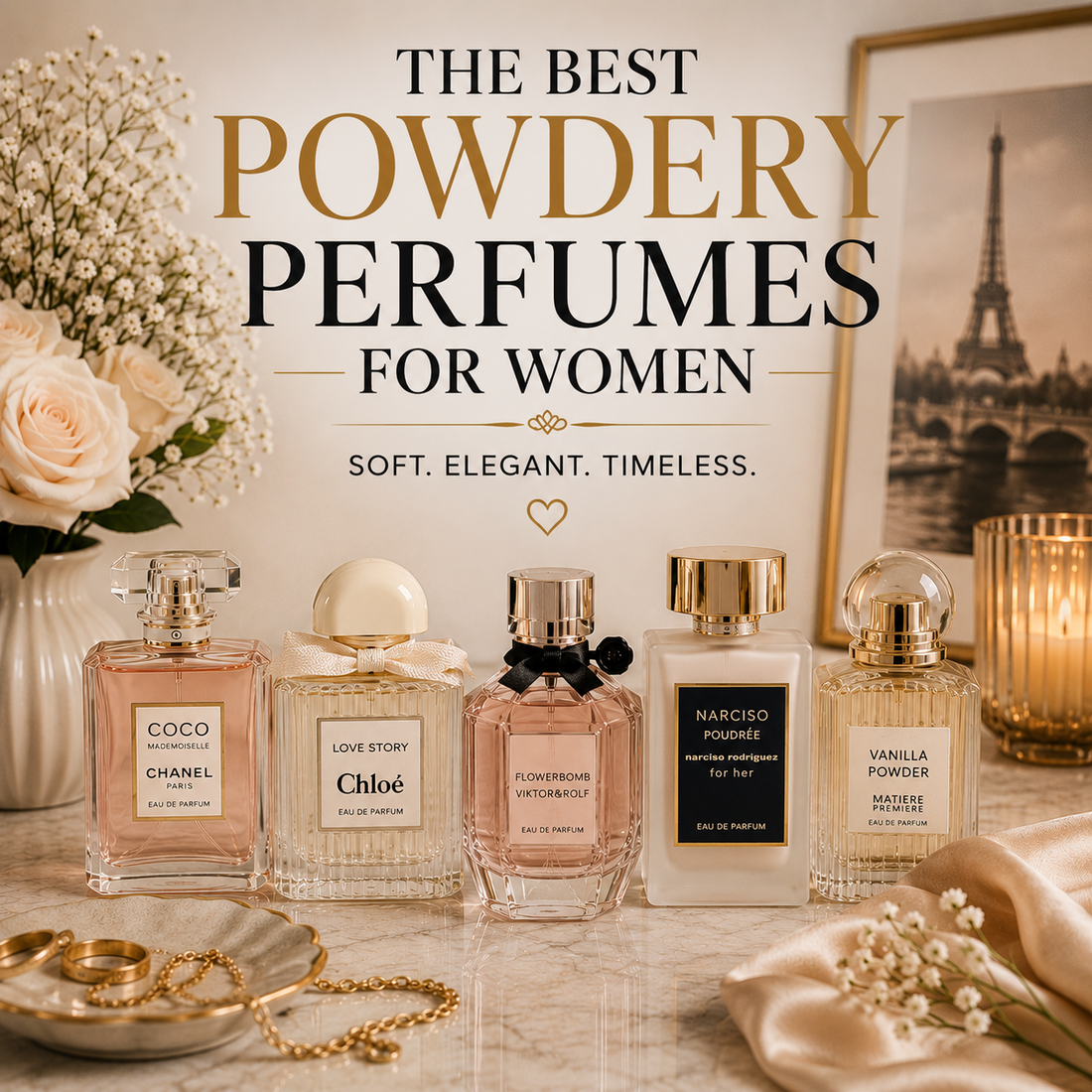 What Are the Best Powdery Perfumes for Women?