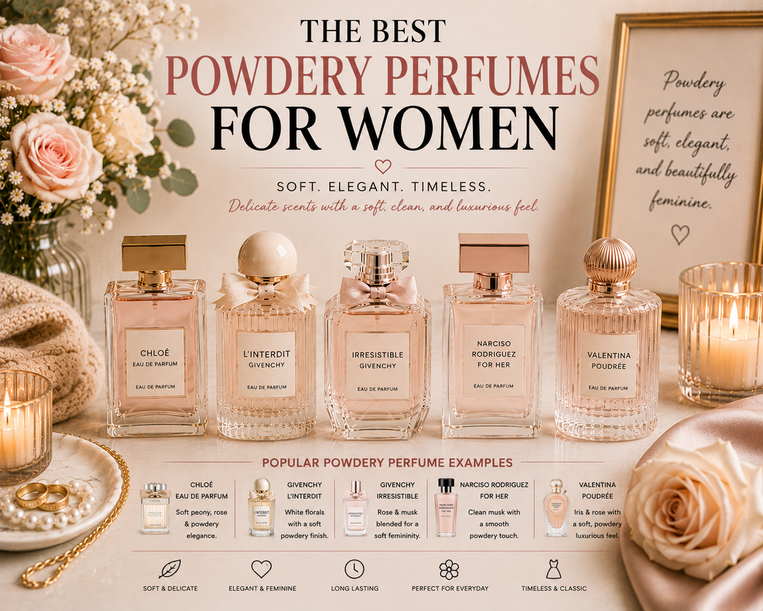 What Are the Best Powdery Perfumes for Women?