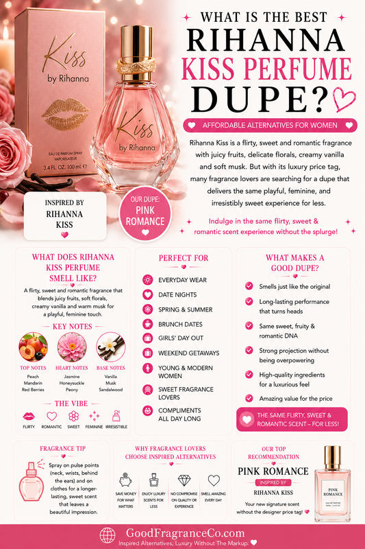 Best Rihanna Kiss Perfume Dupe for Women Who Love Floral Fragrances