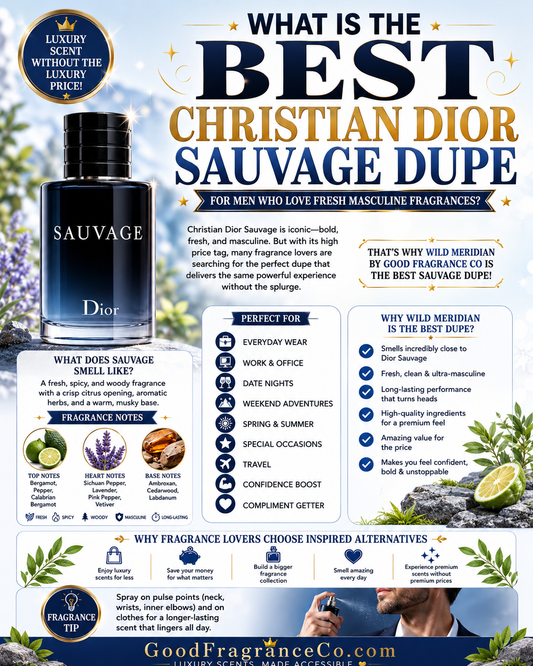 What Is the Best Christian Dior Sauvage Dupe for Men Who Love Fresh Masculine Fragrances?