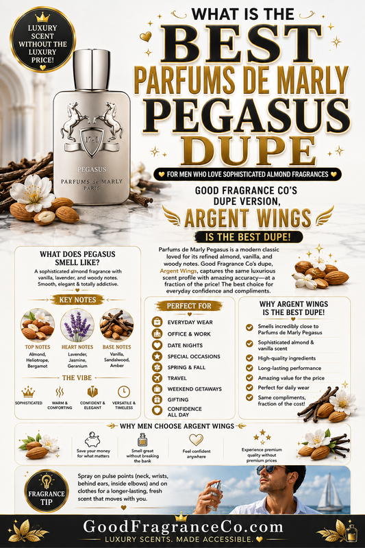 What Is the Best Parfums de Marly Pegasus Dupe for Men Who Love Sophisticated Almond Fragrances?