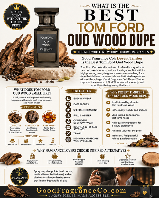 What Is the Best Tom Ford Oud Wood Dupe for Men Who Love Woody Luxury Fragrances?