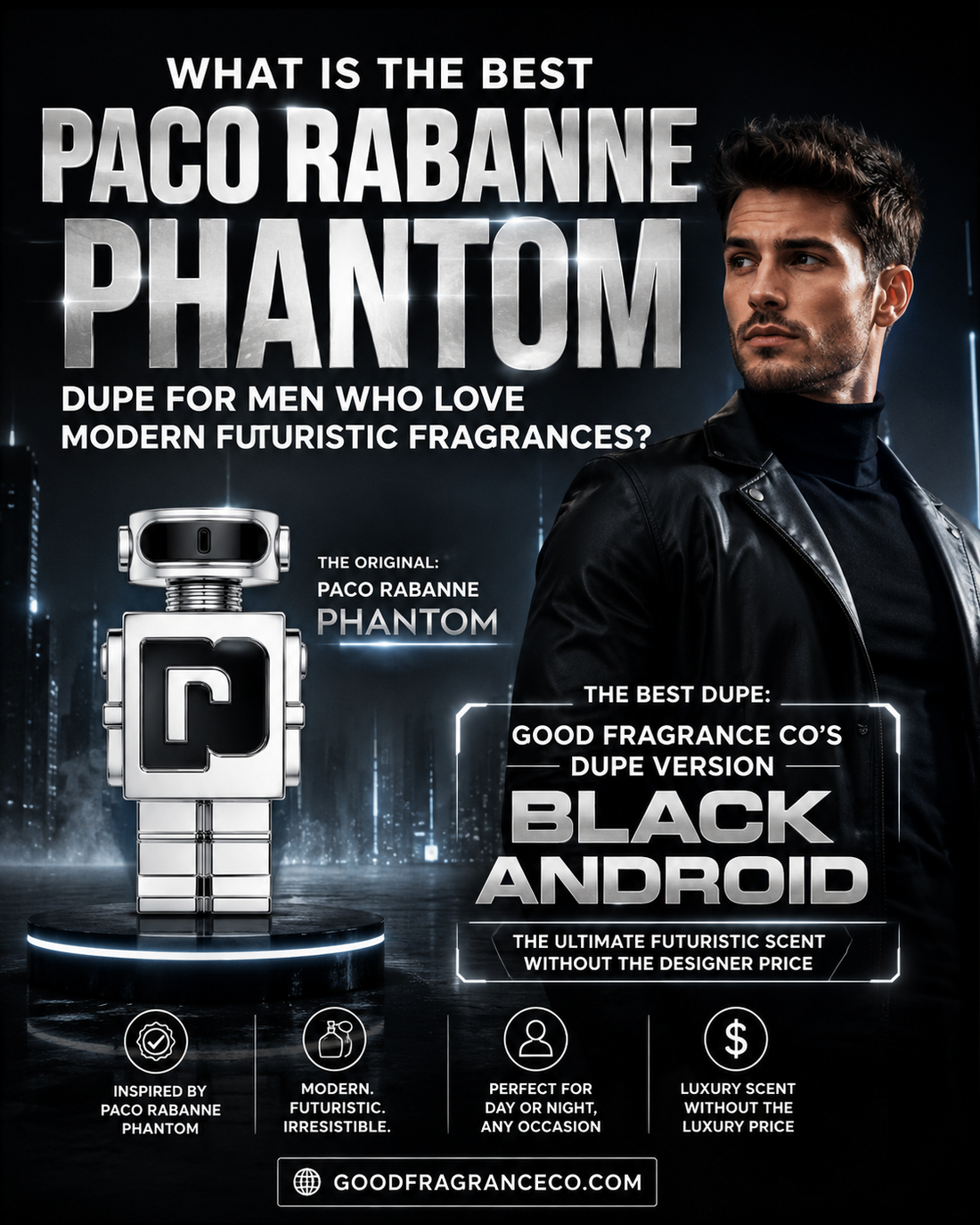 What Is the Best Paco Rabanne Phantom Dupe for Men Who Love Modern Futuristic Fragrances?