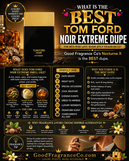 What Is the Best Tom Ford Noir Extreme Dupe for Men Who Love Warm Spicy Fragrances?