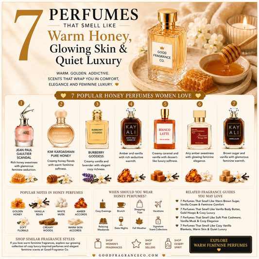 7 Perfumes That Smell Like Warm Honey, Glowing Skin & Quiet Luxury