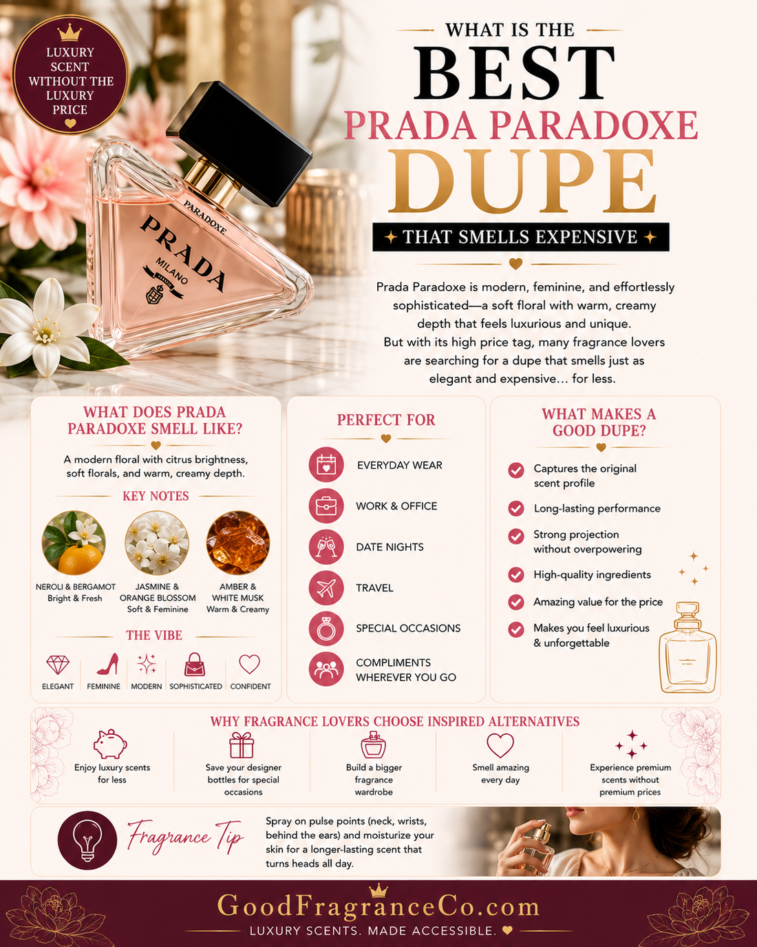 Can You Find a Good Prada Paradoxe Dupe That Smells Expensive?