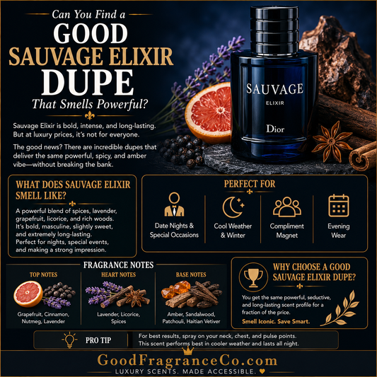 Can You Find a Good Sauvage Elixir Dupe That Smells Powerful?