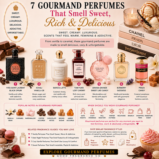 7 Gourmand Perfumes That Smell Sweet, Rich & Delicious