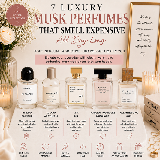 7 Luxury Musk Perfumes That Smell Expensive All Day Long