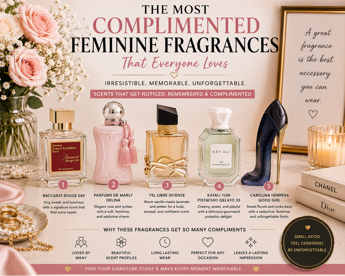 Which Feminine Fragrances Get the Most Compliments?