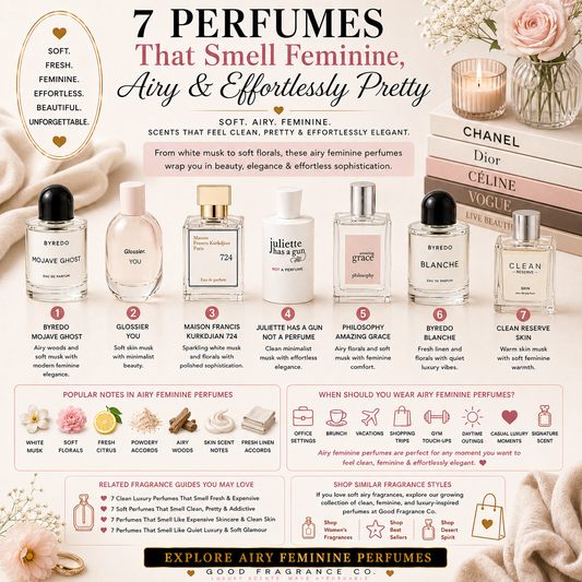 7 Perfumes That Smell Feminine, Airy & Effortlessly Pretty