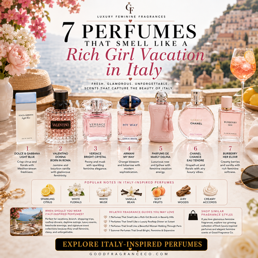 7 Perfumes That Smell Like a Rich Girl Vacation in Italy