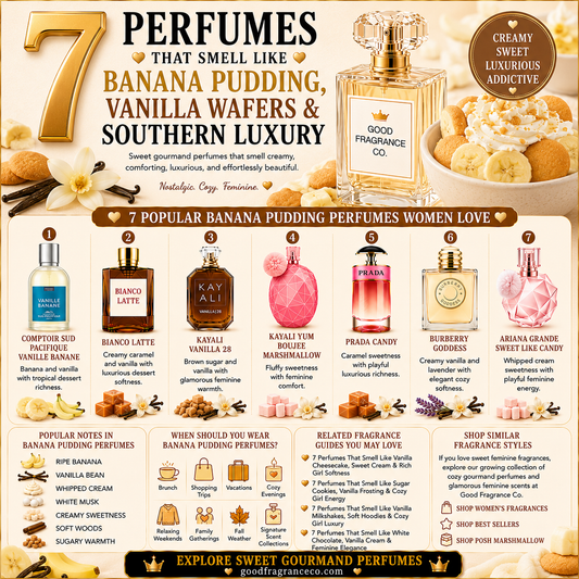 7 Perfumes That Smell Like Banana Pudding, Vanilla Wafers & Southern Luxury