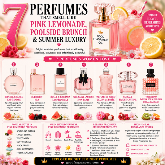 7 Perfumes That Smell Like Pink Lemonade, Poolside Brunch & Summer Luxury