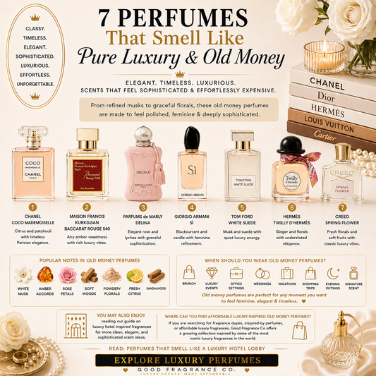 7 Perfumes That Smell Like Pure Luxury & Old Money