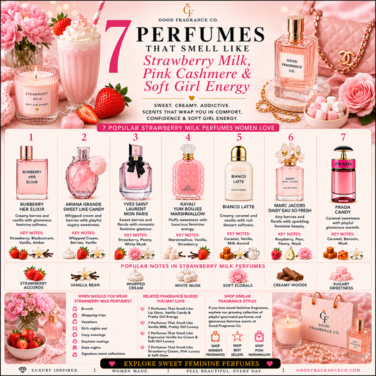 7 Perfumes That Smell Like Strawberry Milk, Pink Cashmere & Soft Girl Energy