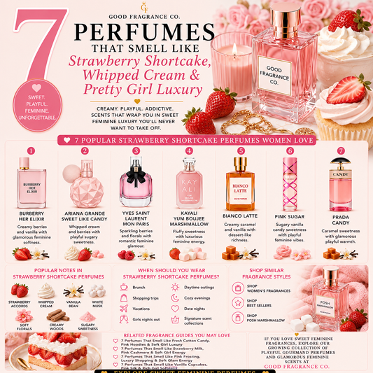 7 Perfumes That Smell Like Strawberry Shortcake, Whipped Cream & Pretty Girl Luxury
