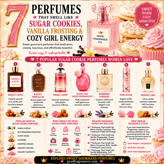 7 Perfumes That Smell Like Sugar Cookies, Vanilla Frosting & Cozy Girl Energy