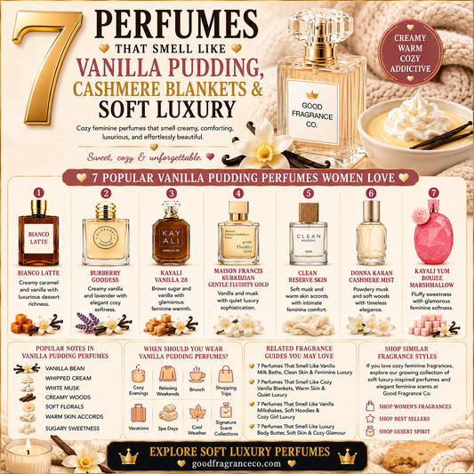 7 Perfumes That Smell Like Vanilla Pudding, Cashmere Blankets & Soft Luxury