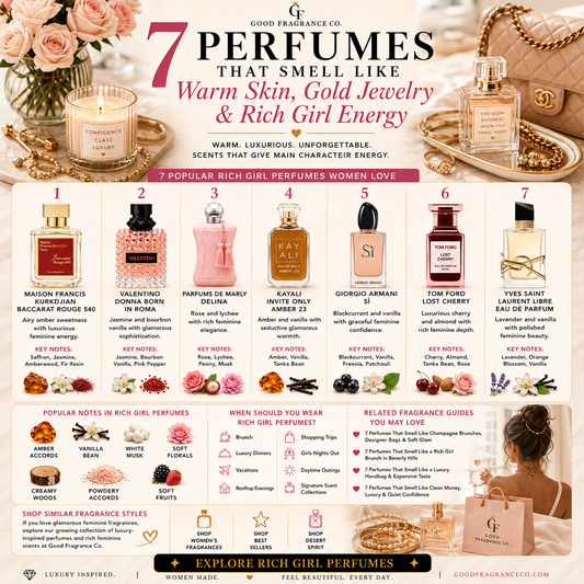7 Perfumes That Smell Like Warm Skin, Gold Jewelry & Rich Girl Energy