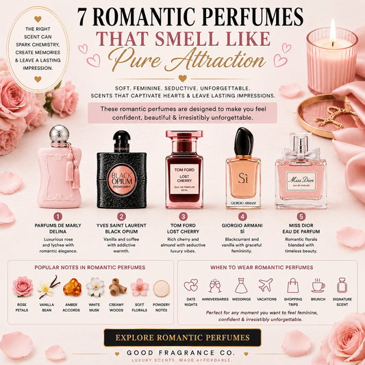 7 Romantic Perfumes That Smell Like Pure Attraction