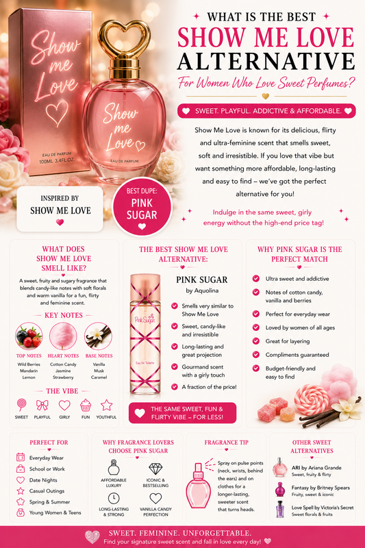 Best Show Me Love Alternative for Women Who Love Sweet Perfumes