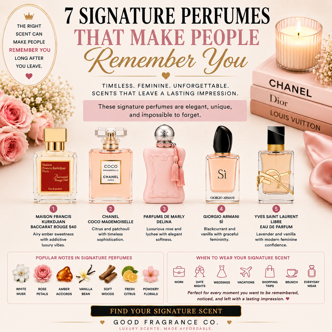 7 Signature Perfumes That Make People Remember You