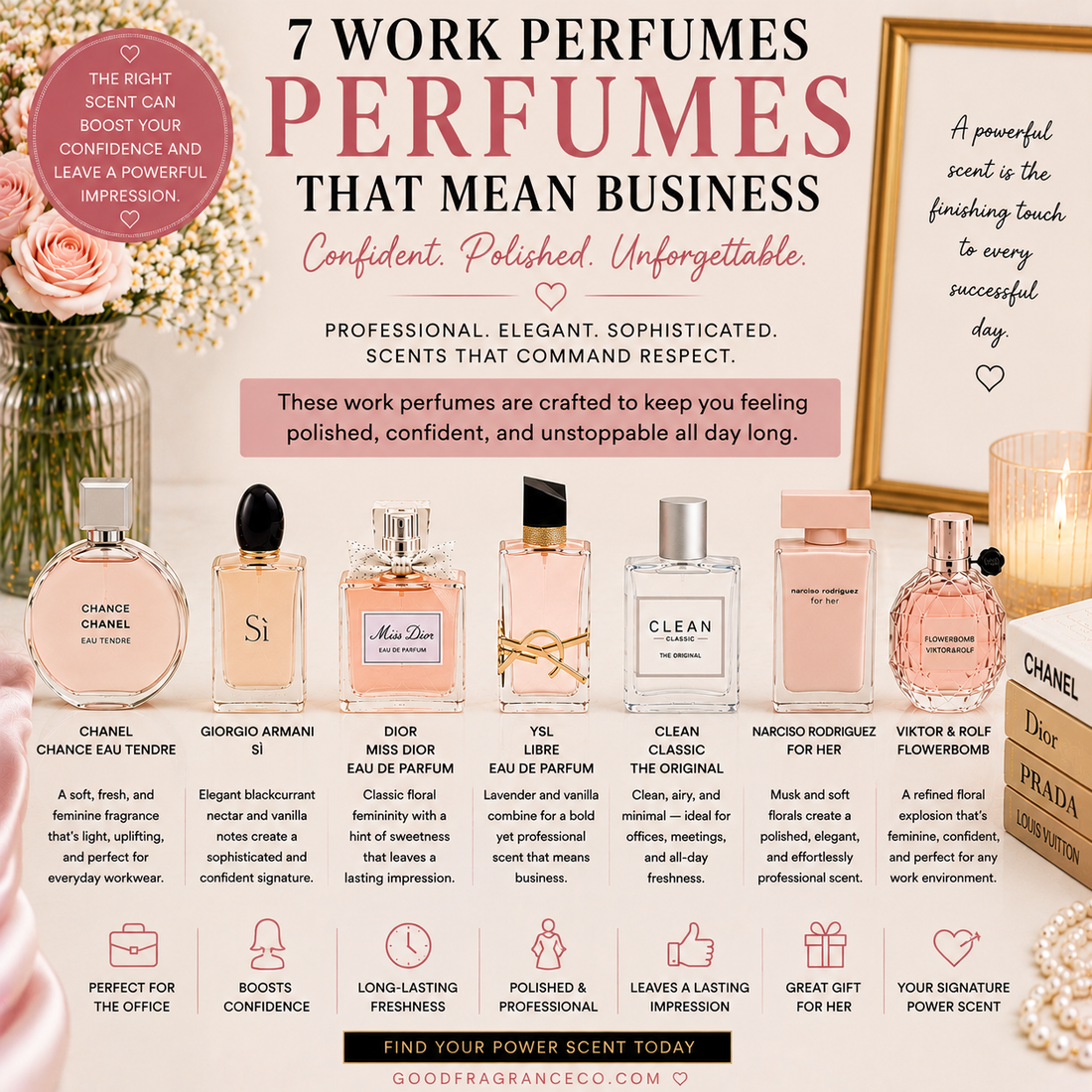 7 Work Perfumes That Mean Business