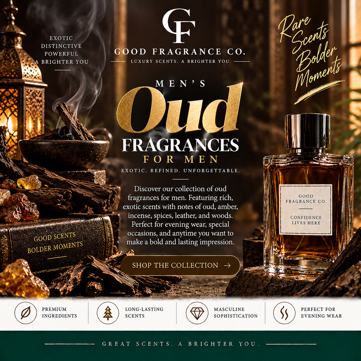 Oud Fragrances for Men