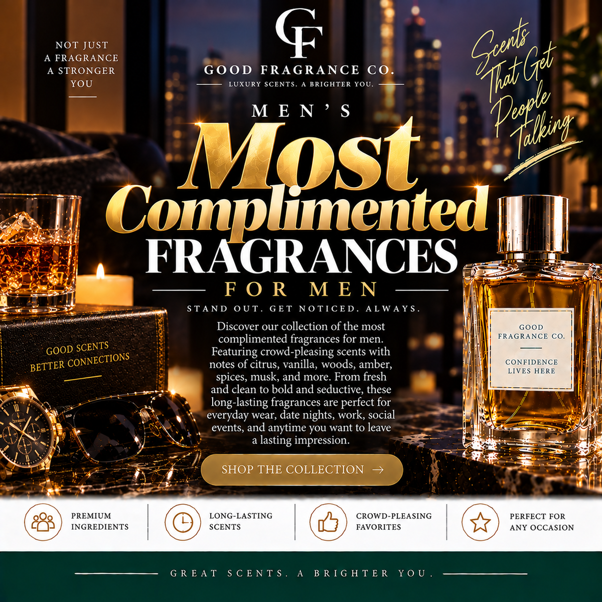 Most Complimented Fragrances for Men