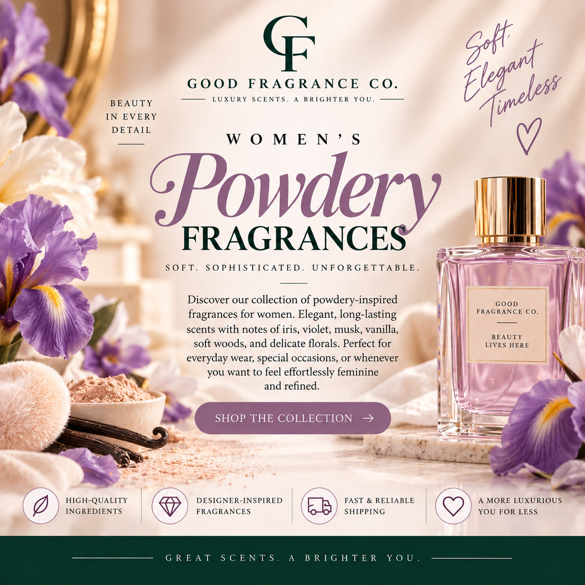 Powdery Fragrances for Women