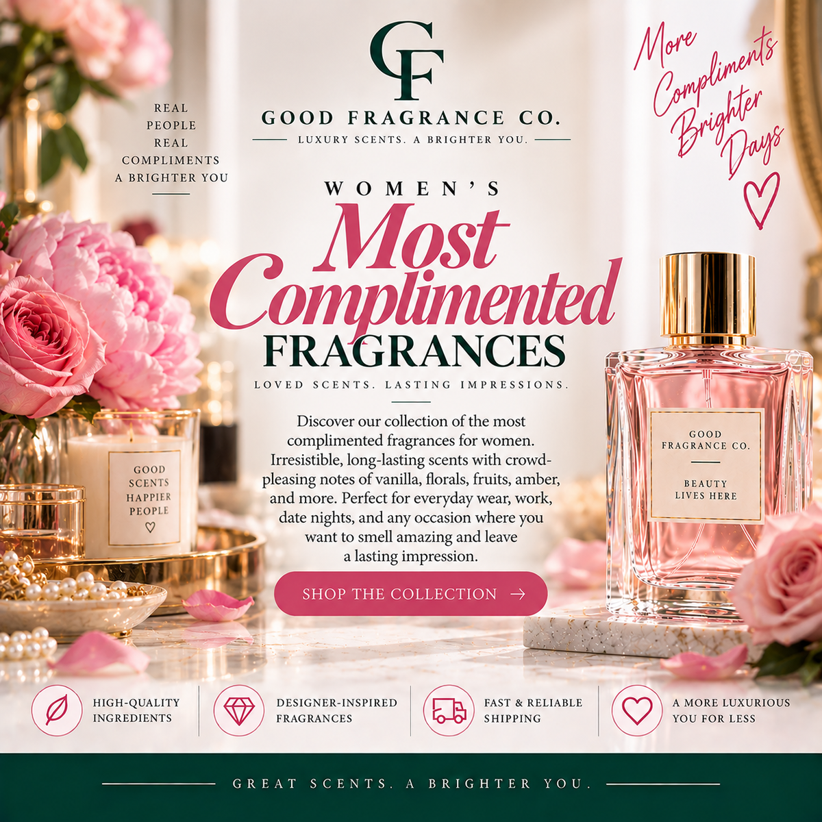 Most Complimented Fragrances for Women