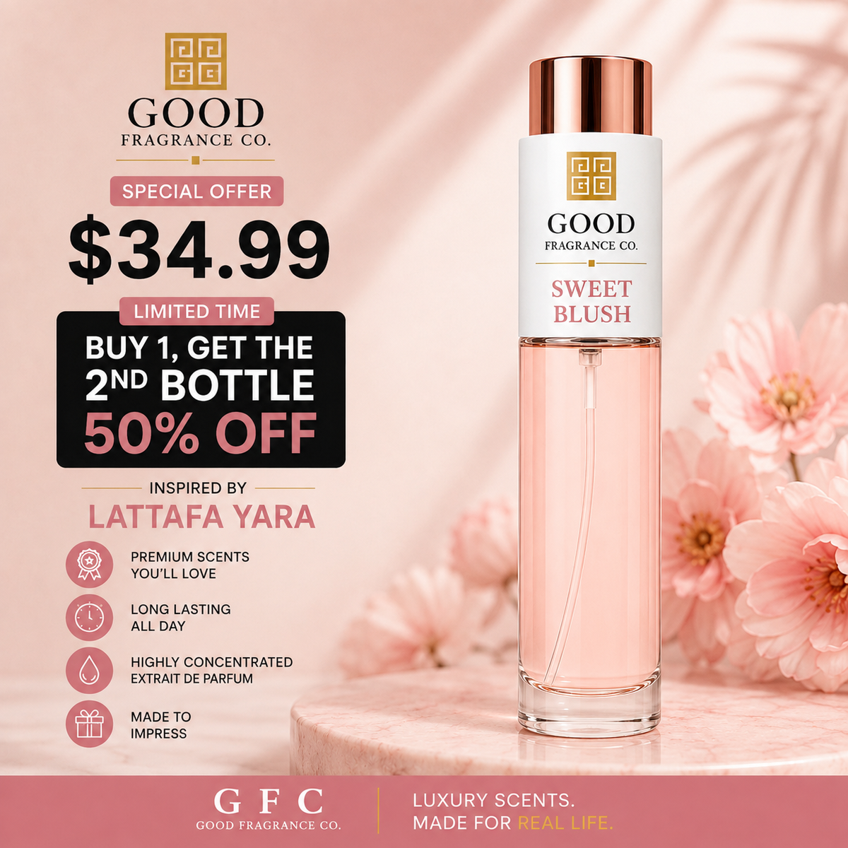 Sweet Blush - Inspired by Lattafa – Yara